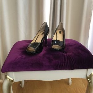 Black Nine West heels